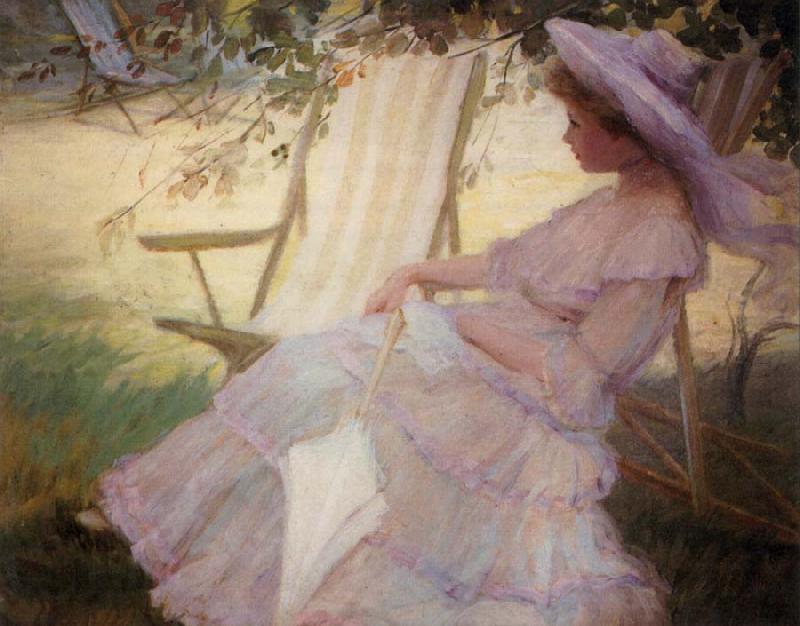 Palmer, Pauline Thoughtful Interlude oil painting image